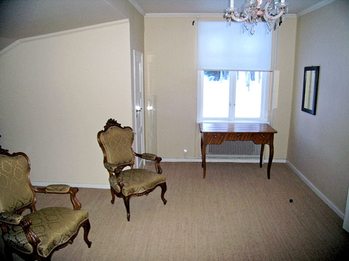 Schlafzimmer, OG Galeriebild Kleines Herrenhaus Skärvhult