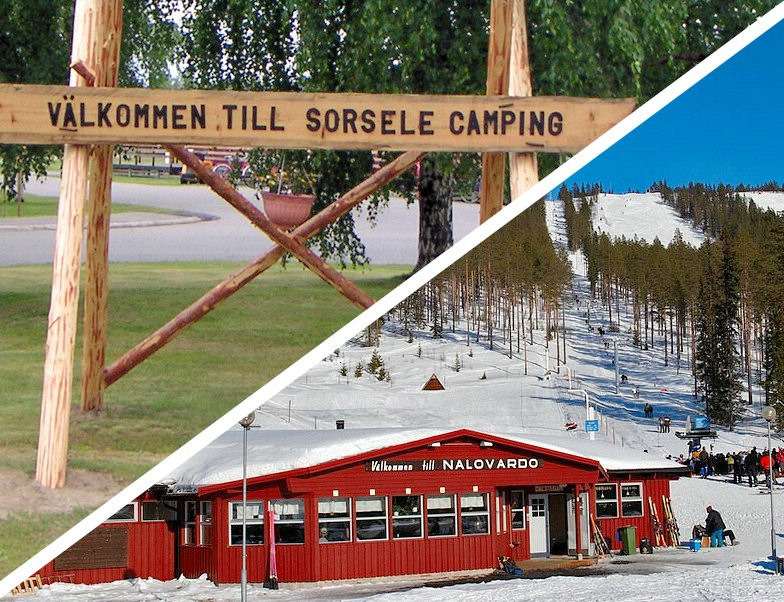 Aufsehenerregend: Die Wintersportanlage + der Campingplatz in Sorsele werden als Gesamtpaket verkauft! = 2 x Geld verdienen. Galeriebild Spektakuläre Wintersportanlage "Nalovardo" in Lappland / Bereich Sorsele, zu verkaufen!