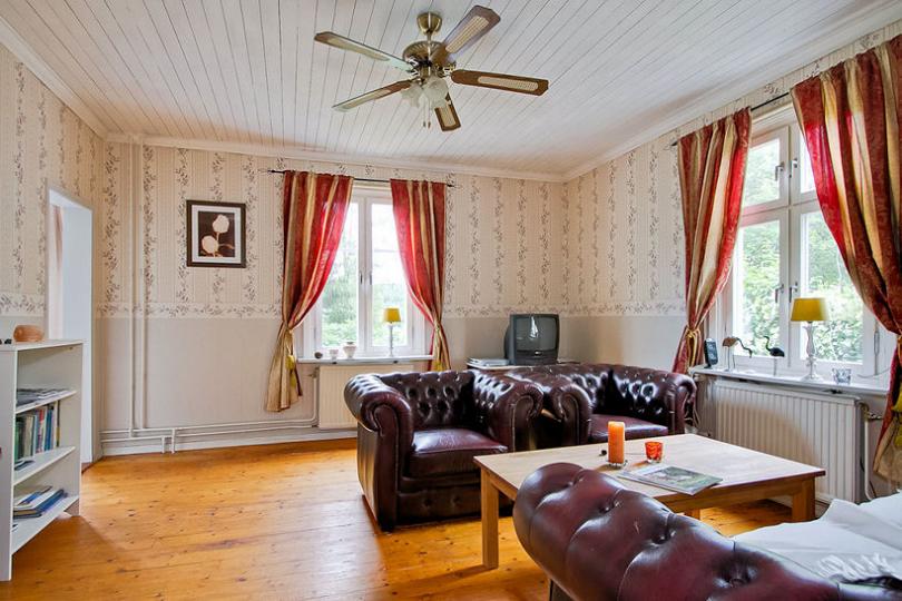 Schön, so kann man vielfach punkten in klasischen Räumen Galeriebild Villa Havrekärven. Klassisches Wohnhaus am Ortrand von Kopparberg auf großem Naturgrundstück. Schön!