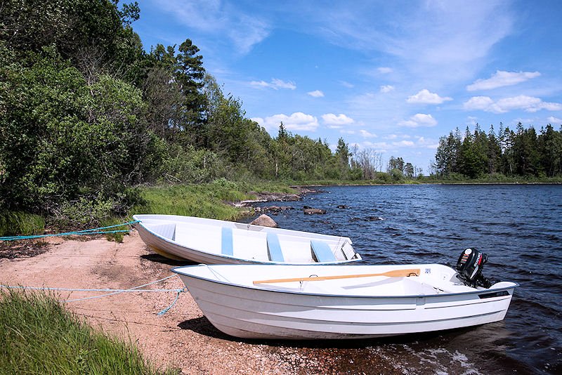 ....könnte Ihr Boot liegen.... Galeriebild Villa Erikslund - ein wunderbares Urlaubsparadies nahe See Kalvsjön in Västergötland. Zum Anbeißen!