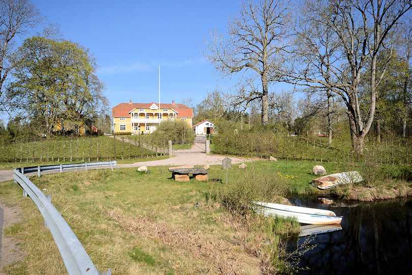Galeriebild Herrestadsjön - Schwedenvilla direkt am See mit eigenem kleinen Sandstrand und herrlichem Wasserblick!