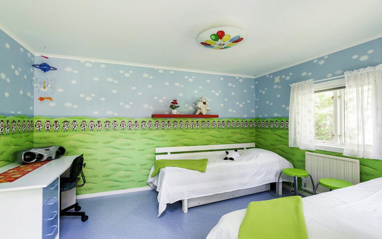 ....und mit den 2 Schlafplätzen Besuch begeistern dürfte. Hier fühlen sich Kinder besonders wohl....