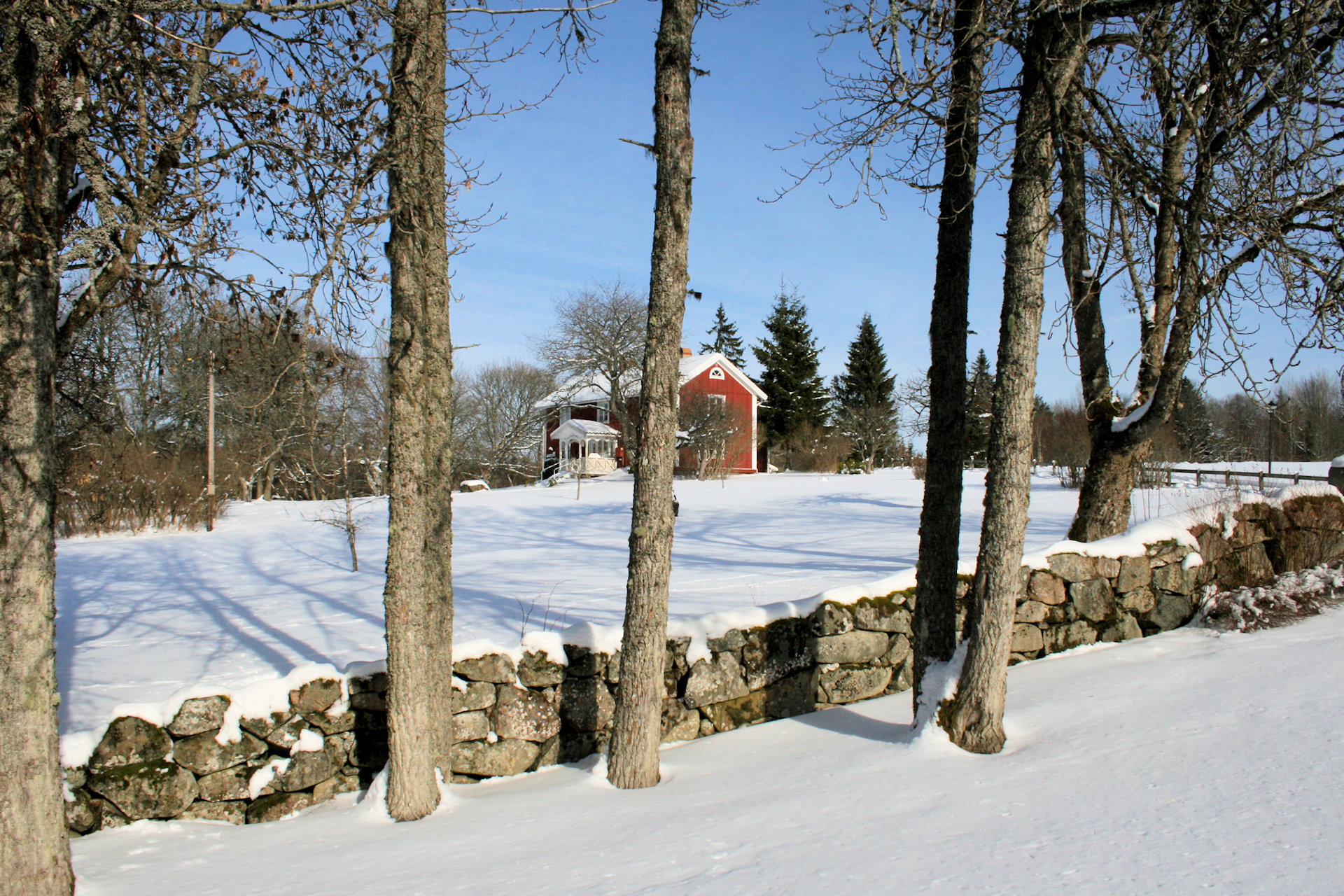 ....in einer fantastischen Winterlandschaft