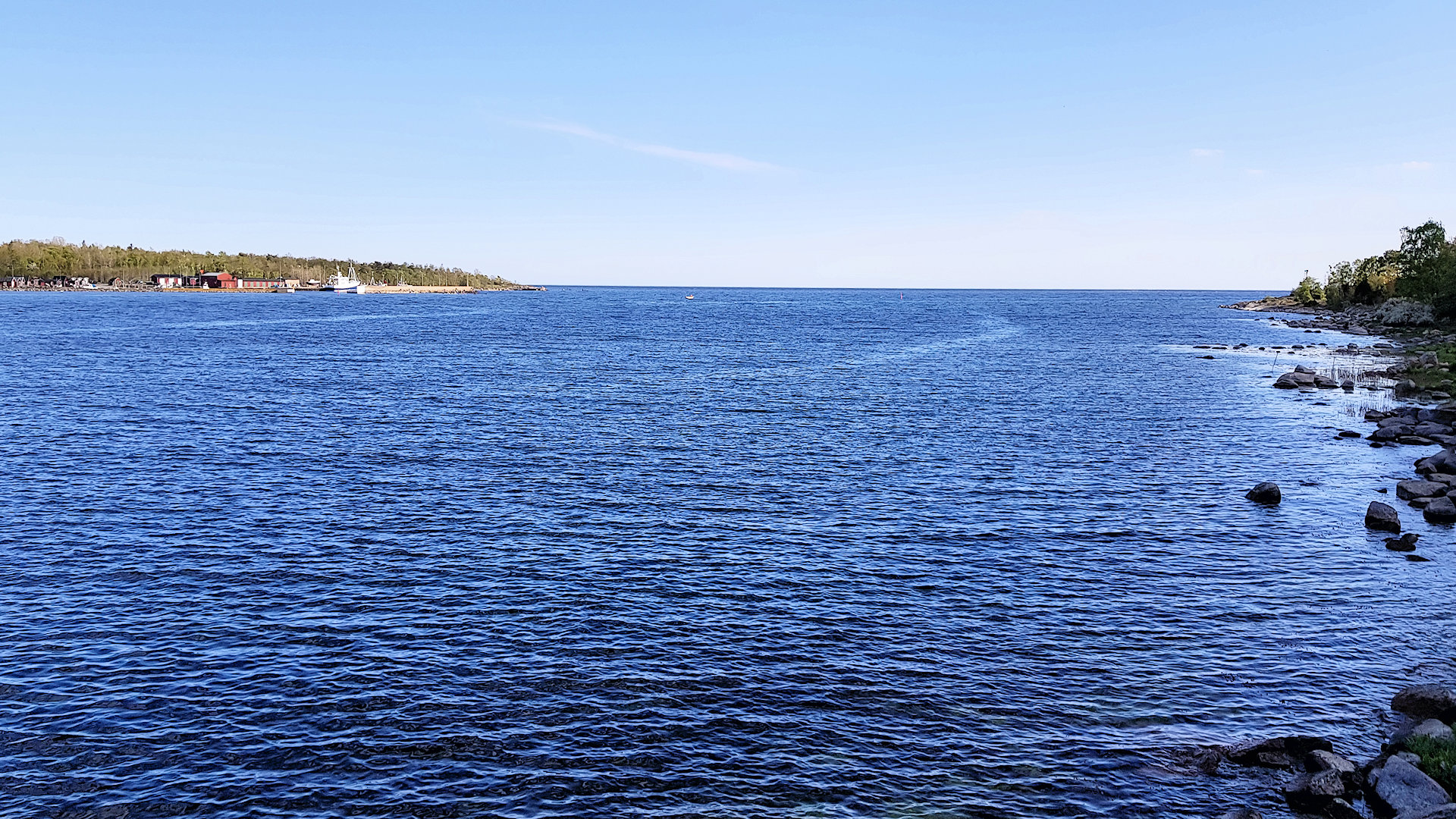 Blick auf die südliche Ostsee bei Karlskrona Tjurkö