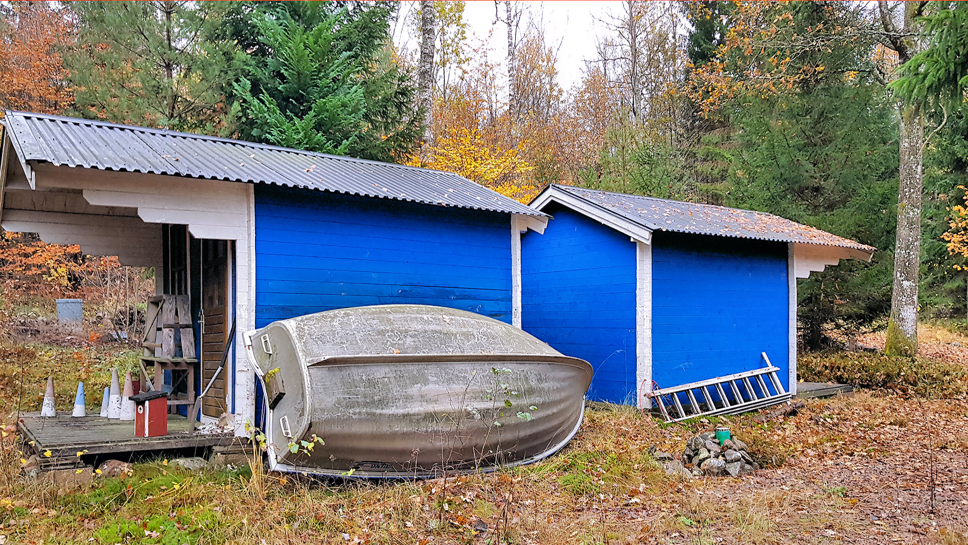 ....zusammen mit dem gleichen Gebäude von Blockhaus 1