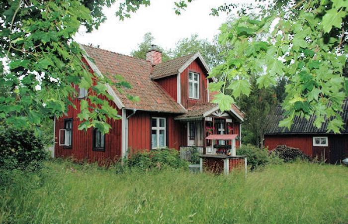 Schweden Immobilien - Klassisches Wohnhaus in ruhiger Lage