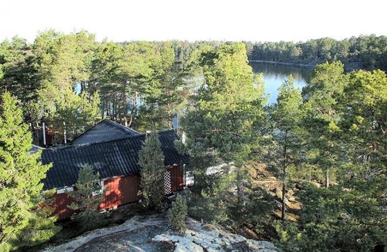 Schweden Immobilien - Winterfestes Ferienhaus Horn Långholmen 1:406 Schweden Immobilien - Winterfestes Ferienhaus Horn Långholmen 1:406
