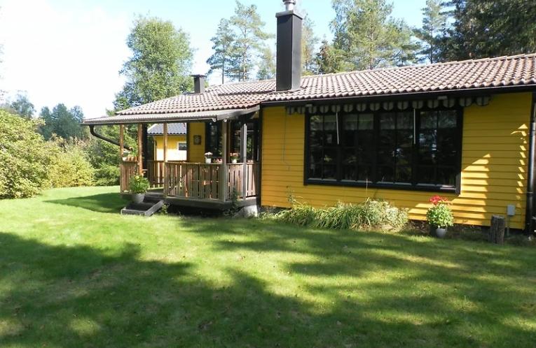 Sommerbild, Gartenseite